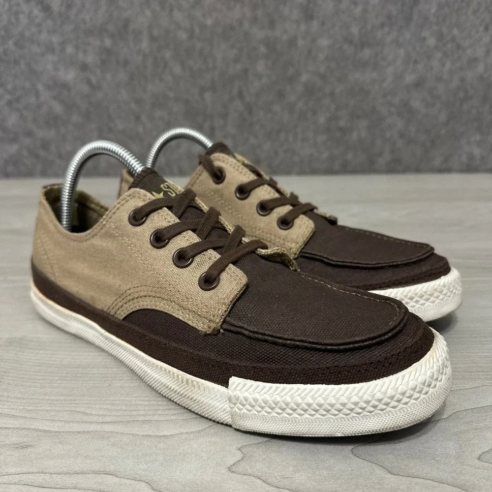 Converse Chuck Taylor All Star Malden‎ Street Womens 9 Brown Tan Low Sneakers